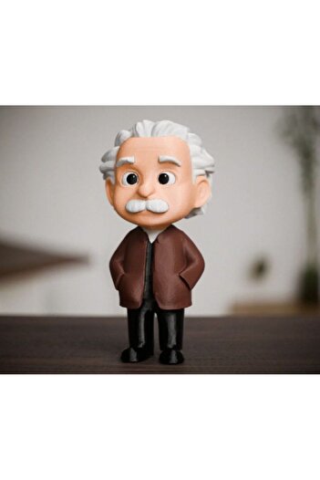 Giftbox3d Albert Einstein - Isaac Newton - Nikola Tesla Figure 15cm