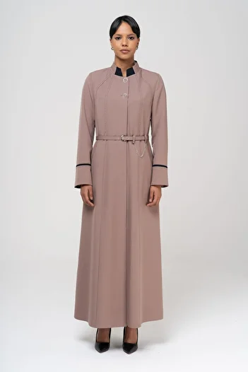 Olcay Vrchní lak Garni a Punto Detailed Belt Řetízek MINK 6567