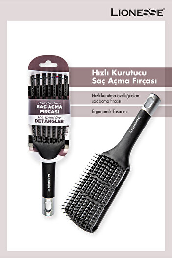 Lionesse Quick Dryer Hair Lightening Brush 8812 – Ideal for Wet Hair
