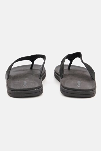 Reef Men Medium Riley Slip On Flip Flop, Black