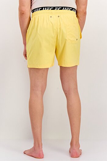 UFC Men Brand Logo Board Shorts, Yellow