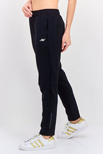 SKECHERS Women Regular Fit Outdoor Sweatpants, Black