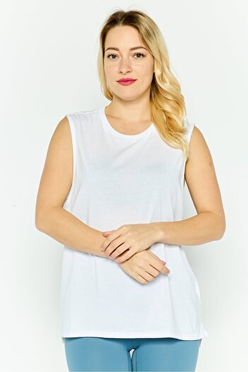 Puma Women Sportswear Fit Sleeveless Training Top, White