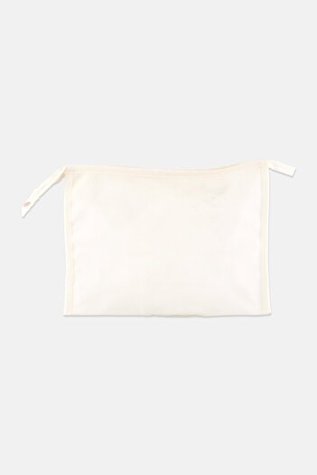 Muy Mucho Women Toiletry Bag 23,5 H x 7,5 L x 15 W cm, Off White