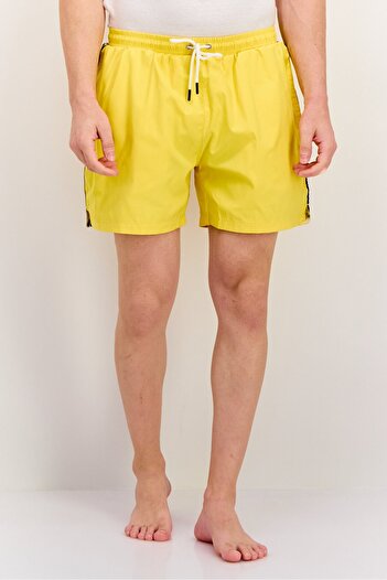UFC Men Brand Logo Board Shorts, Yellow