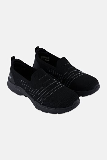 SKECHERS Women Slip On Outdoor Shoes, Black