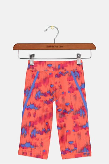Asics Kids Girl Training Leggings, Coral Combo