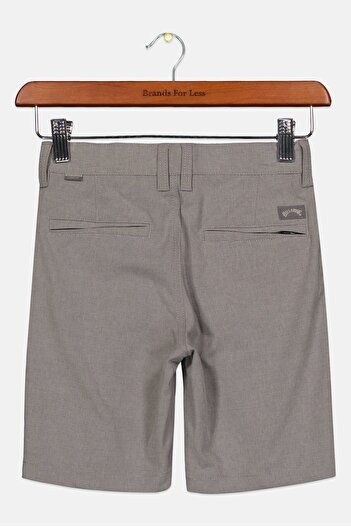 BİLLABONG Kids Boy Sportswear Fit Walking Shorts, Light Grey