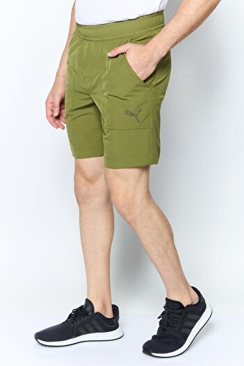 Puma Men Sportswear Fit Training Shorts, Green