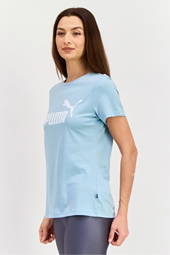 Puma Women Sportswear Fit Short Sleeves Training T-shirt, Turquoise
