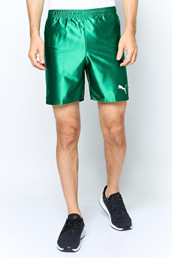 Puma Men Sportswear Fit Drawstring Running Shorts, Green