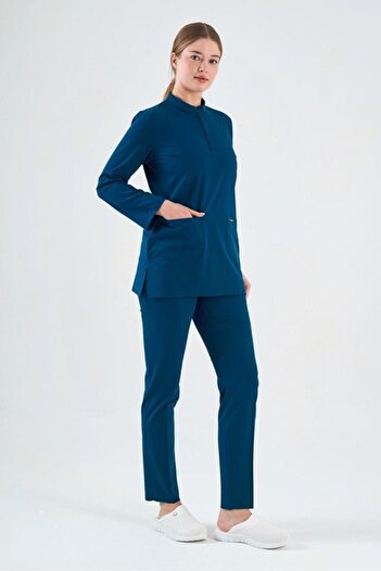 Owlet Medikal Lycra Petrol Blue Tunic Size Set