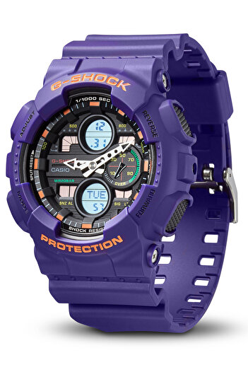 Casio Mens Watch GA-140-6AER, Quartz, 51mm, 20ATM