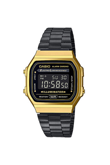 Casio Ladies Watch A168WEGB-1BEF, Quartz, 36mm, 3ATM
