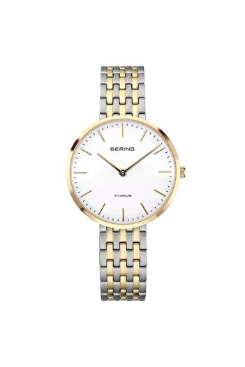 Bering Ceas de damă 19334-010, cuarț, 34mm, 5ATM