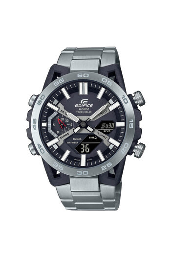 Casio Ceas bărbătesc ECB-2000D-1AEF, cuarț, 48mm, 10ATM