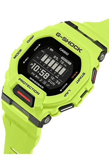 Casio Mens Watch GBD-200-9ER, Quartz, 46mm, 20ATM