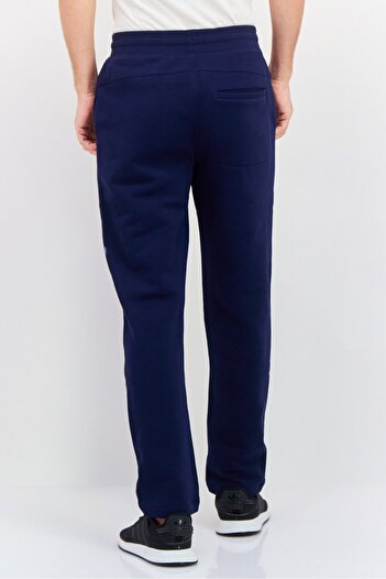 Hurley Men Sportswear Fit Brand Logo Outdoor Sweatpants, Navy