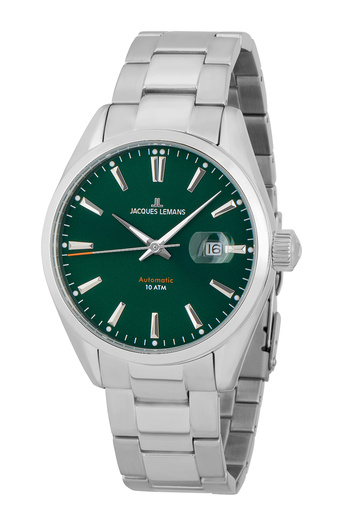 Jacques Lemans Ανδρικό Ρολόι 1-1846f, Αυτόματο, 43mm, 10atm