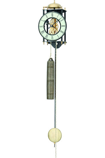 AMS Wall Clock 302, Mechanical, White, Analogue, Classic