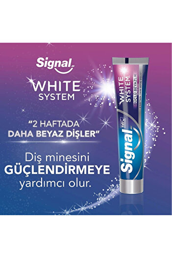 Signal White System: Güçlü Beyazlık (75ml) + Arındırıcı Beyazlık (75ml)