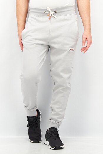 Le tigre Men Regular Fit Brand Logo Jogger Pants, High Rise