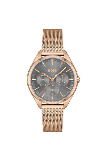 BOSS Γυναικείο ρολόι Boss 1502639, Quartz, 38mm, 3ATM