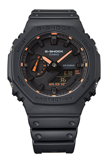 Casio Ανδρικό ρολόι Casio GA-2100-1A4ER, Quartz, 45mm, 20ATM