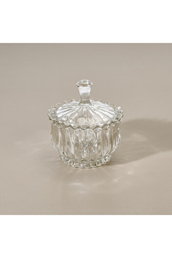Glass In Love In Love Brasilia Glass Cookie Holder - Transparent - 17 cm