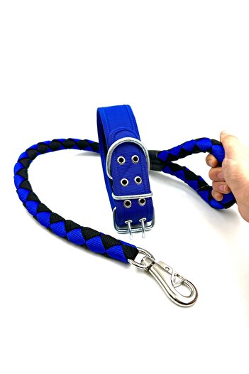 Tasma Market Pitbull Dog Walking and Neck Collar Set