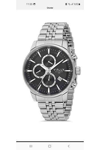 Vialux VX513S-04SS ÇELİK KORDON ERKEK KOL SAATİ