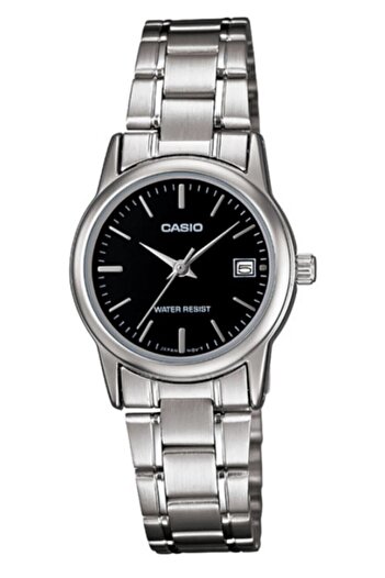 Casio Silver Black Color Women's Wristwatch