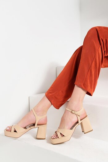 Beyond Beige Astım Beleni 8.5cm High Heel Women's Shoes Byndbs7000