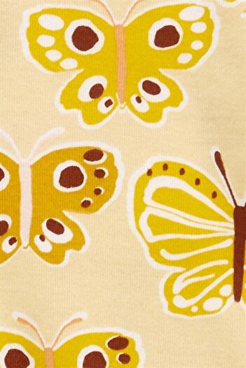 Carter's Carters Kız Bebek Kelebek Detaylı 3'lü Şort Takım