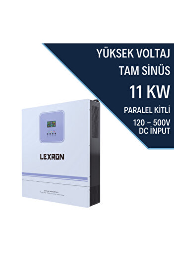 Lexron 11KW 90-500V HV 2*80A MPPT AKILLI İNVERTER