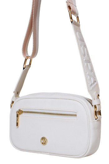 U.S. Polo Assn. Us25137 Model Alb Geantă Messenger Femei