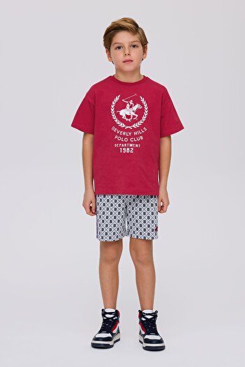 Beverly Hills Polo Club BG Store Erkek Çocuk Kırmızı Tshirt