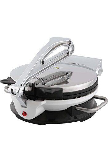 JANO 25CM 1000W Electric Bread/Roti/Tortilla & Pizza Maker Non-Stick Coating