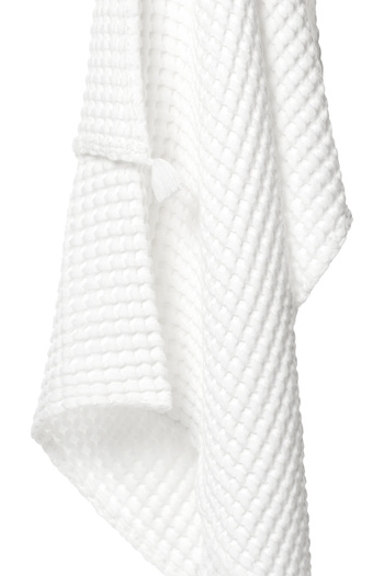 Casadora Baby White Single Thick Waffle Pique Blanket - 100% Cotton - 160x220 Cm