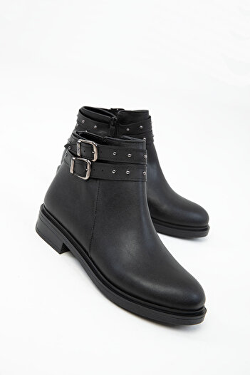SOHO Women's Black Boots - 20188 Model Bootie