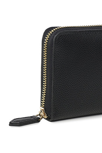 Valentino DIVINA ZIP KOLEM PENĚŽENKA NERO/GOLD VPS1R4155G
