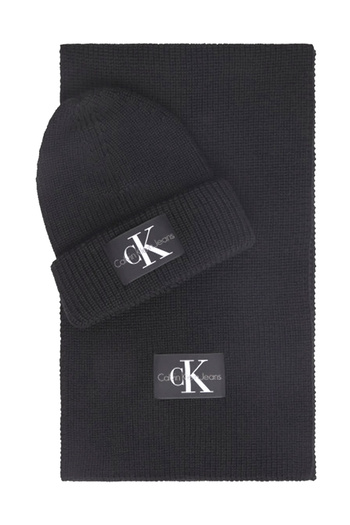 Calvin Klein Vlněný šátek Baret Suit Pánský oblek K50k509910 Bds