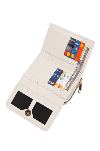 Newish Polo Women's Faux Leather Card Holder and Wallet