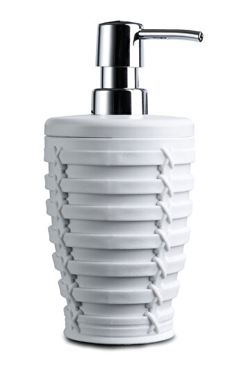 Prima Nova White Palm Liquid Soap Dispenser