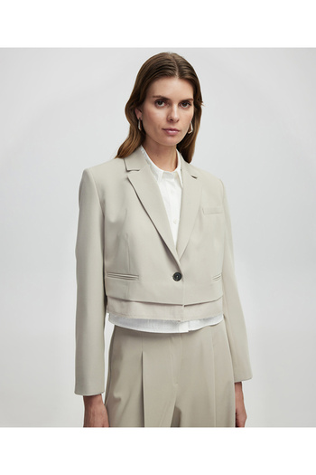 İpekyol Fabric mix blazer