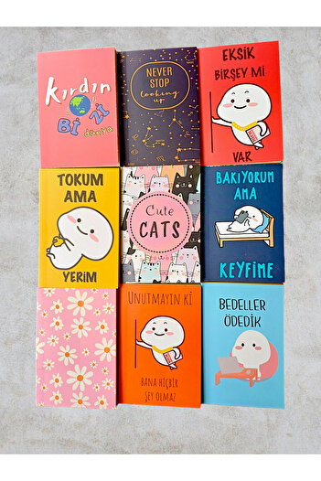 anonim Trending 2-Piece Notepad with Colorful Writing into the Complex of Life
