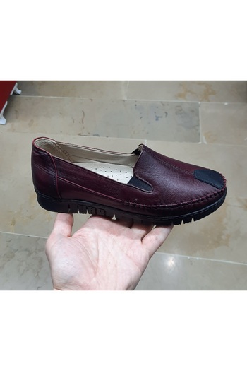 BELOX Women's Inside-Outside Genuine Leather Orthopedic Seasonal Casual Mother Shoes
