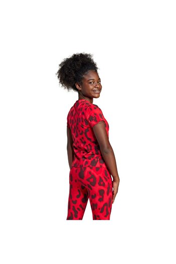 adidas Jg Fi Aop t Kids Red T-Shirt Jj4794