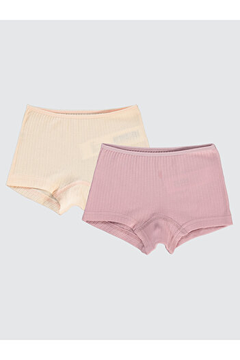 Civil Girls 2-10 Years Old Girl's Dusty Rose Boxer Set
