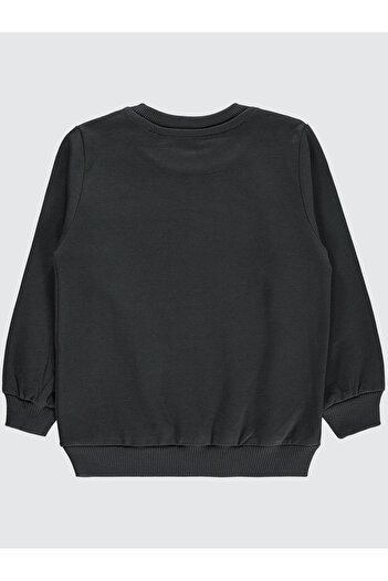 Superman Erkek Çocuk Sweatshirt 2-5 Yaş Antrasit